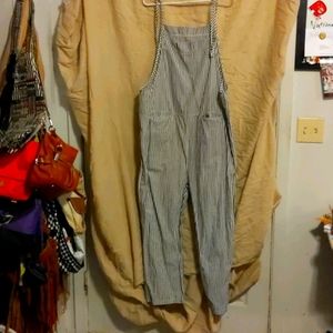 Painter Stripe Overalls